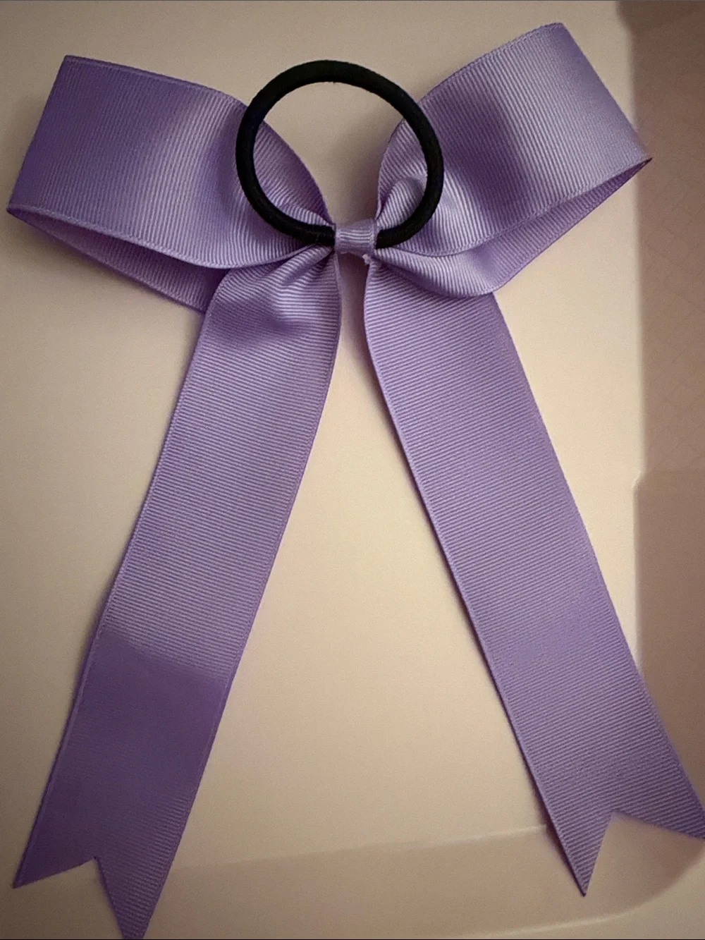 Pack of 20 Lavender Bow Hair Tie